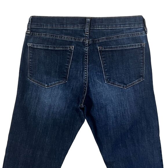 Banana Republic Women's Mid Rise Skinny Jeans Dark Wash Size 4 - Picture 8 of 8